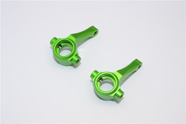 HPI E-Firestorm Flux Aluminum Front Knuckle Arm - 1Pr Green