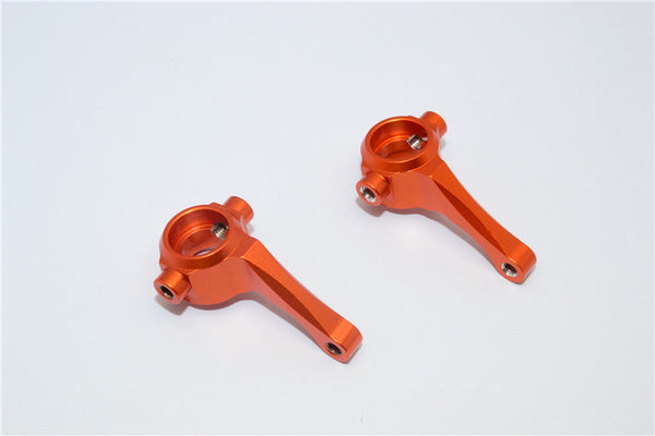 HPI E-Firestorm Flux Aluminum Front Knuckle Arm - 1Pr Orange