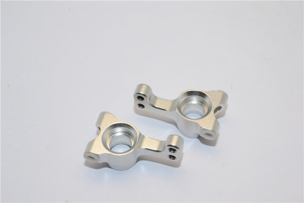 HPI E-Firestorm Flux Aluminum Rear Knuckle Arm - 1Pr Silver