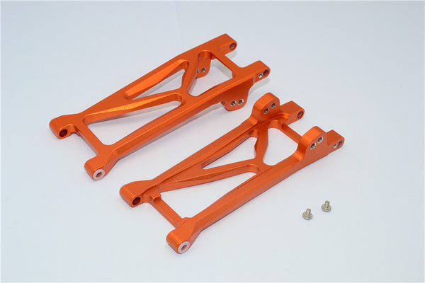HPI E-Firestorm Flux Aluminum Rear Suspension Arm - 1Pr Orange