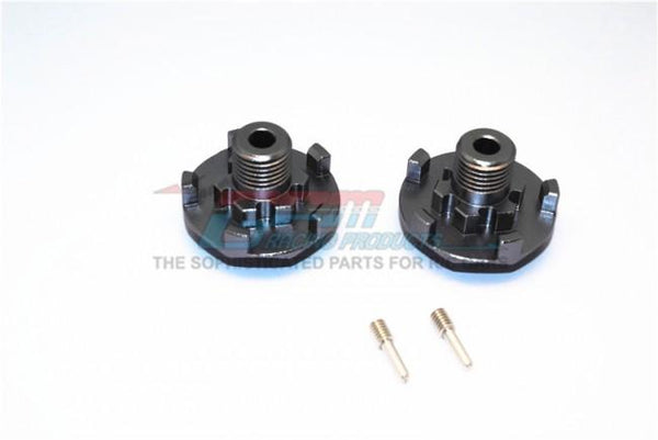 Traxxas E-Revo Brushless Edition Aluminum Wheel Hex Claw (+6mm) - 2Pcs Black