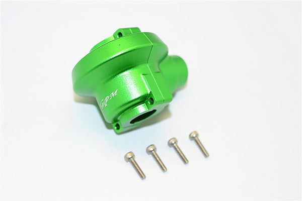 Traxxas E-Revo Brushless Edition Aluminum Front/Rear Diff Housing - 1 Set Green