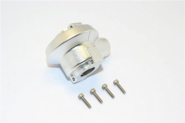 Traxxas E-Revo Brushless Edition Aluminum Front/Rear Diff Housing - 1 Set Silver