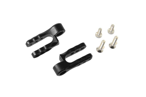 Traxxas E-Revo Brushless Edition Aluminum Steering Servo Holder - 1Pr Set Black