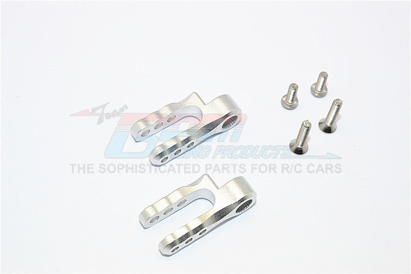 Traxxas E-Revo Brushless / E-Revo VXL 2.0 Aluminum Steering Servo Holder - 1Pr Set Silver