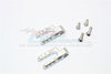 Traxxas E-Revo Brushless / E-Revo VXL 2.0 Aluminum Steering Servo Holder - 1Pr Set Silver