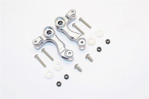 Traxxas E-Revo Brushless Edition Aluminum Front Rocker Arm - 1Pr Set Gray Silver