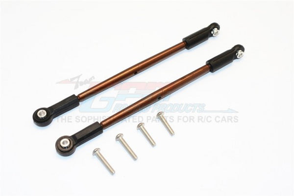 Traxxas E-Revo Brushless Edition Spring Steel 4mm Anti-Thread Steering Tie Rod - 2Pcs Set