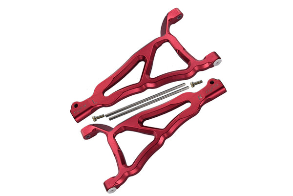 Traxxas E-Revo Brushless Edition Aluminum Front Upper Suspension Arm - 1Pr Set Red