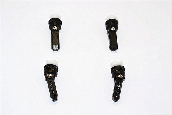 Traxxas E-Revo Brushless Edition Aluminum Front & Rear Magnet Body Mount - 1 Set Black