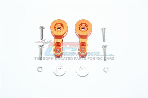 Traxxas E-Revo 2.0 VXL Brushless (86086-4) Aluminum 25T Servo Horn With Built-In Spring - 2Pc Set Orange