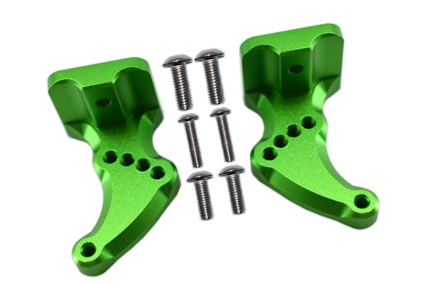 Traxxas E-Revo 2.0 VXL Brushless (86086-4) Aluminum Rear Wing Mount - 2Pc Set Green
