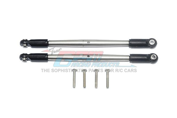 Traxxas E-Revo VXL 2.0 / E-Revo Brushless Stainless Steel Front/Rear Supporting Tie Rod - 1Pr Set