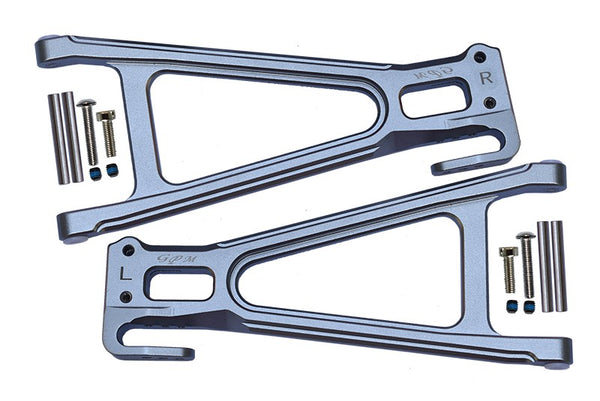 Traxxas E-Revo 2.0 VXL Brushless (86086-4) Aluminum Rear Lower Suspension Arm - 1Pr Set Gray Silver