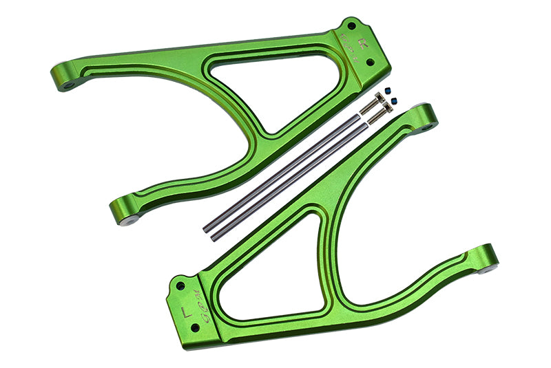 Traxxas E-Revo 2.0 VXL Brushless (86086-4) Aluminum Rear Upper Suspension Arm - 1Pr Set Green