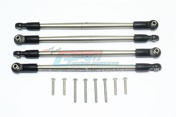 Traxxas E-Revo VXL 2.0 / E-Revo Brushless Stainless Steel #304 Front/Rear Turnbuckle For Steering - 4Pc Set