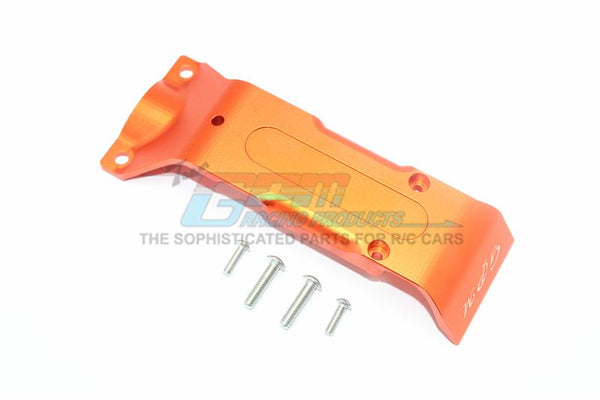 Traxxas E-Revo 2.0 VXL Brushless (86086-4) Aluminum Rear Skid Plate - 1Pc Set Orange