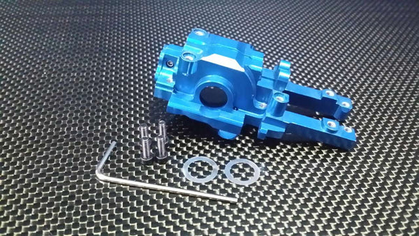 Traxxas 1/16 Mini E-Revo Aluminum Rear Gear Box - 2 Pcs Set Blue