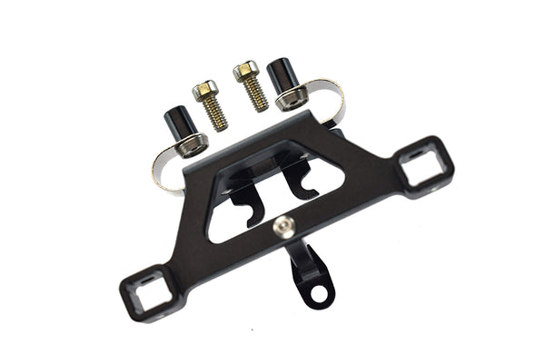 Traxxas 1/16 Mini E-Revo, Mini Slash Aluminum Front Body Post Mount With Screw - 1Pc Set Black
