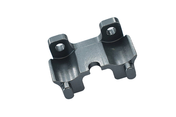Traxxas 1/16 Mini E-Revo, Mini Slash, Mini Summit Aluminum Rear Shock Mount - 1Pc Gray Silver