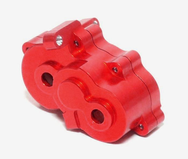 Traxxas 1/16 Mini E-Revo, Mini Slash, Mini Summit Aluminum Center Gear Differential Case - 1 Set Red