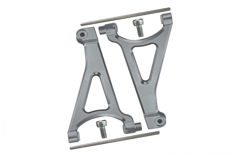 Traxxas 1/16 Mini E-Revo Aluminum Front Upper Arm - 1Pr Set Silver