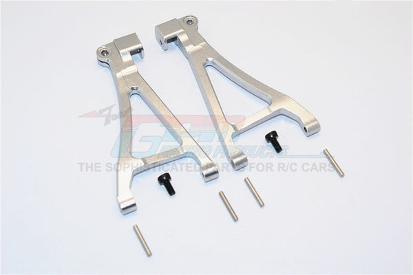 Traxxas 1/16 Mini E-Revo / Mini Summit Aluminum Front Lower Arm - 1Pr Set Gray Silver