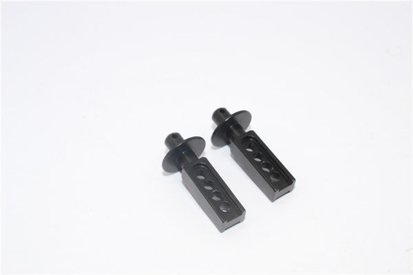 Traxxas 1/16 Mini E-Revo, Mini Slash Aluminum Front Body Post - 1Pr Black