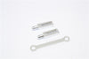 Traxxas 1/16 Mini E-Revo, Mini Slash Aluminum Rear Body Post With Mount - 3Pcs Silver