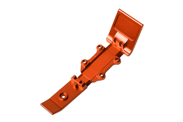 Aluminum Front Skid Plate for Traxxas 1:16 Mini E-Revo / Mini Slash - 1Pc Orange