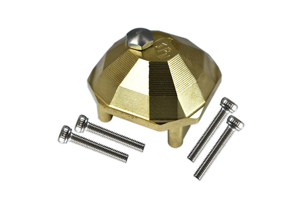 Element Enduro Sendero Trail Truck Brass Rear Gear Box Cover - 1Pc Set