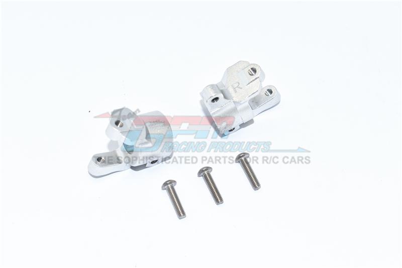 Element Enduro Sendero Trail Truck Aluminum Front C Hubs - 2Pc Set Silver