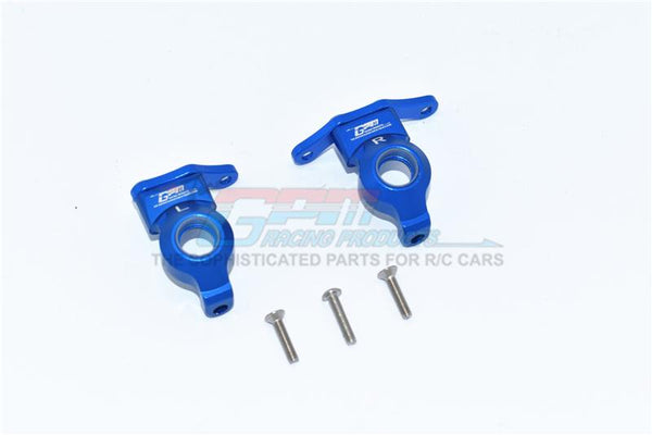 Element Enduro Sendero Trail Truck Aluminum Front Knuckle Arm - 2Pc Set Blue