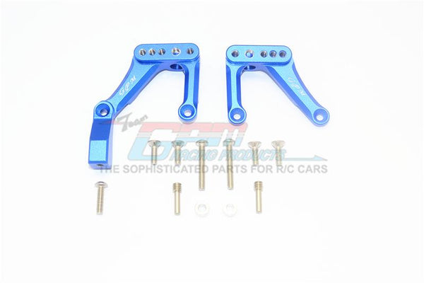 Element Enduro Sendero Trail Truck Aluminum Front Shock Mount - 2Pc Set Blue