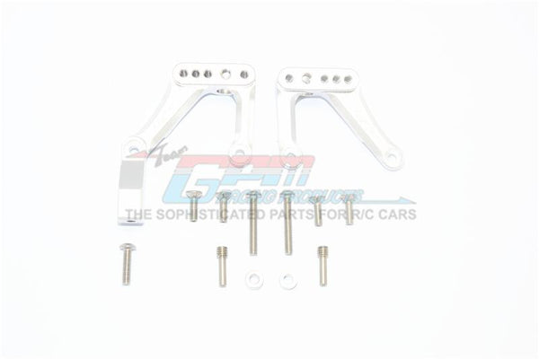 Element Enduro Sendero Trail Truck Aluminum Front Shock Mount - 2Pc Set Silver