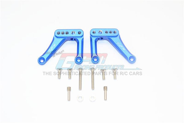 Element Enduro Sendero Trail Truck Aluminum Rear Shock Mount - 2Pc Set Blue