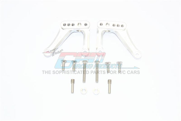 Element Enduro Sendero Trail Truck Aluminum Rear Shock Mount - 2Pc Set Silver