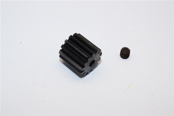 Axial EXO & Wraith Spawn Steel Motor Pinion (13T) - 1Pc Black