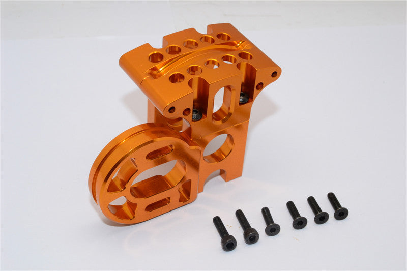 Axial EXO Aluminum Center Gear Box Mount - 1Set Gold