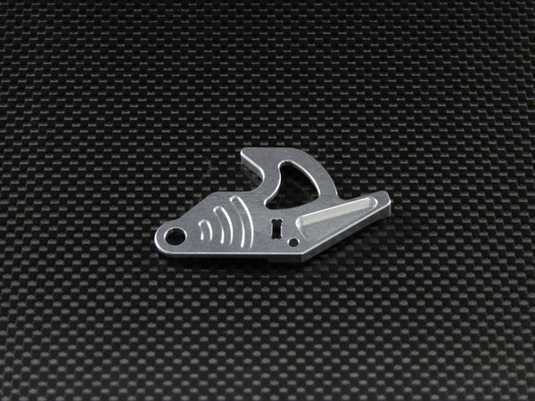 Tamiya Ford F350 High-Lift Aluminum Battery Holder - 1Pc Silver