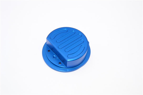 Tamiya Ford F350 High-Lift Aluminum Diff Housing Cover - 1Pc Blue