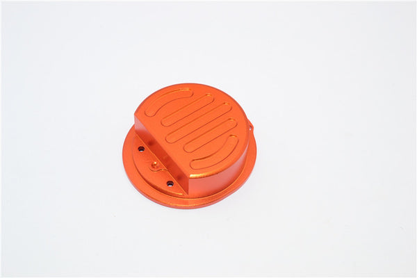 Tamiya Ford F350 High-Lift Aluminum Diff Housing Cover - 1Pc Orange