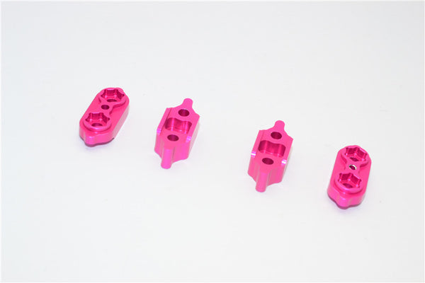 Tamiya Ford F350 High-Lift Aluminum Diff Housing Mount - 4Pcs Pink
