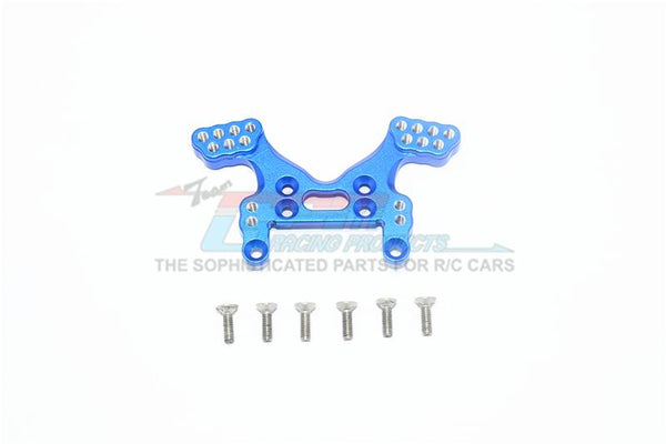 X-Rider 1/8 Flamingo RC Tricycle Upgrade Parts Aluminum Adjustable Rear Shock Tower - 1Pc Set Blue