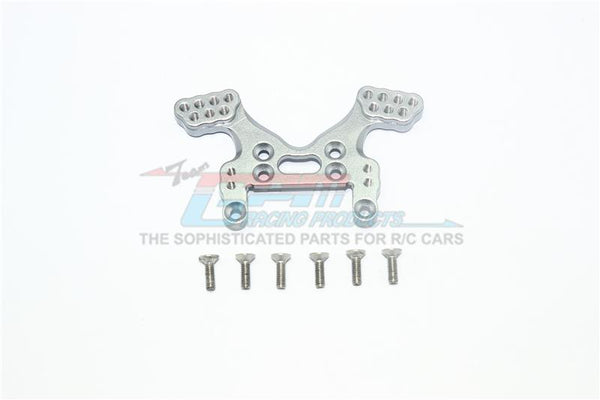 X-Rider 1/8 Flamingo RC Tricycle Upgrade Parts Aluminum Adjustable Rear Shock Tower - 1Pc Set Gray Silver