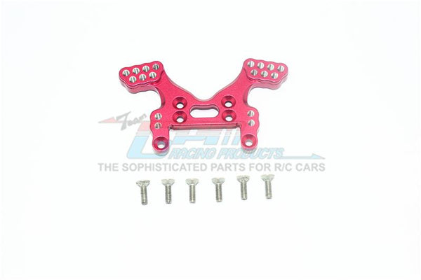 X-Rider 1/8 Flamingo RC Tricycle Upgrade Parts Aluminum Adjustable Rear Shock Tower - 1Pc Set Red