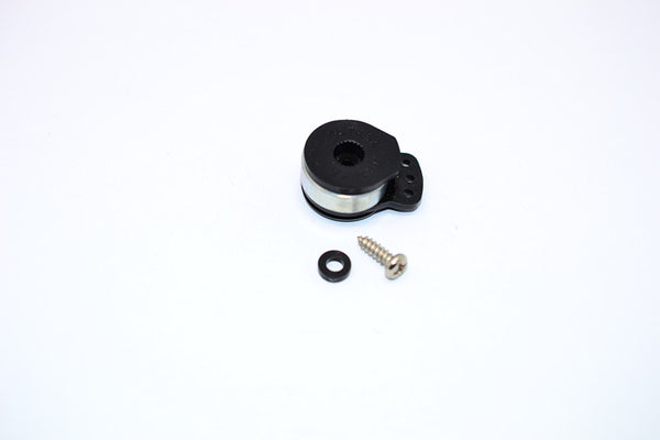 Servo Saver With 3 Holes For Futaba, Tamiya - 1Pc Set Black
