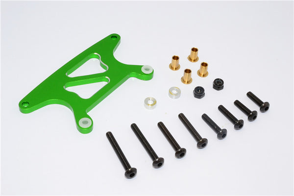 Tamiya GF01 Aluminum Rear Shock Tower - 1Pc Set Green