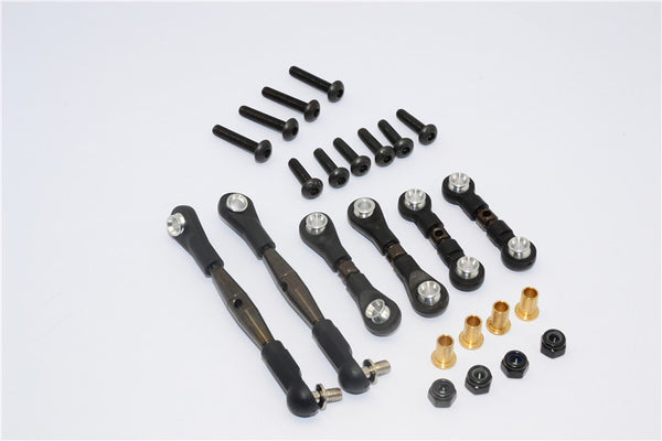 Tamiya GF01 & TL01 Spring Steel Anti-Thread Turnbuckle - 1 Set