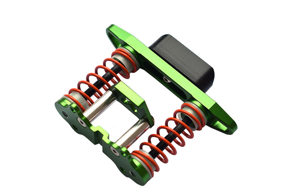 Tamiya GF01 & Wild Willy 2 Aluminum Front Bumper Absorber - 1 Set Green